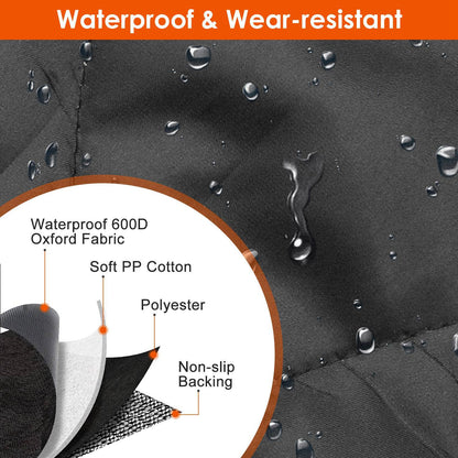 Waterproof Dog Car Seat Cover - Scratchproof & Easy to Clean